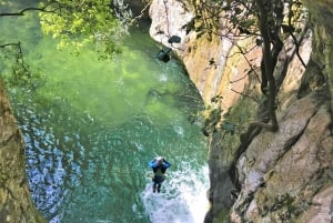 Serra de Tramuntana: Canyoning og båd retur