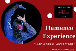 Workshop i klapper i Tablao Flamenco Alma