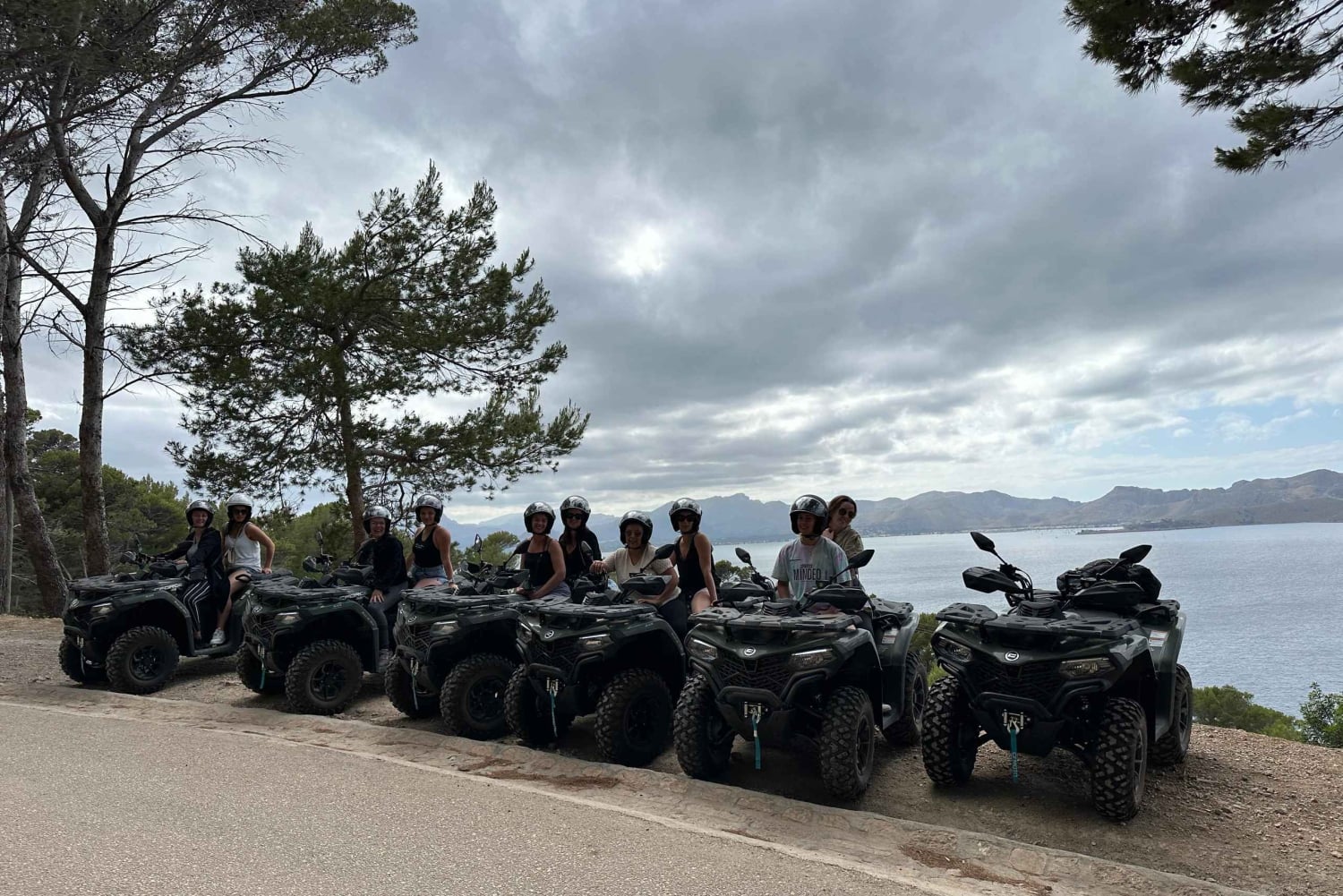 Quad-tur på øen S'illot