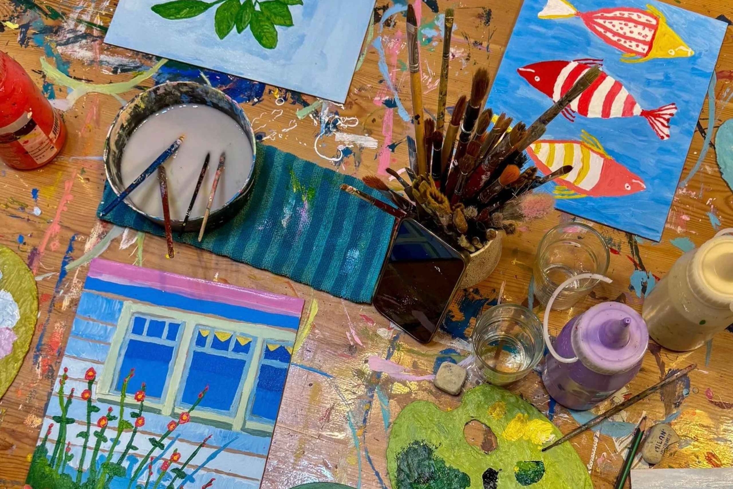 Bebe e pinta no coração da cidade velha de Palma