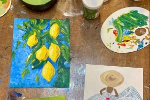 Sip & Paint i hjärtat av Palmas gamla stadskärna