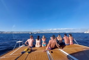 Experiencia de snorkel a bordo de E-Catamaran en la Bahía de Palma
