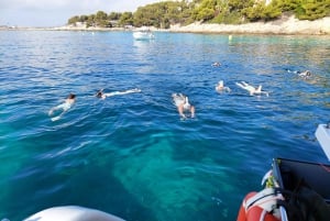 Snorklingsupplevelse ombord på E-Catamaran i Palma Bay
