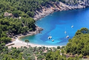 Puerto de Sóller: Båtresa Cala Tuent tur och retur