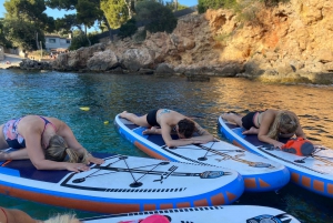 Palmanova: Floating SUP Yoga Class with Meditation