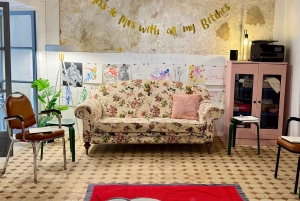 Dibuja un striptease en el casco antiguo de Palma