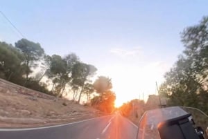 SUNSET TOUR BY MOTORCYCLE IN MALLORCA