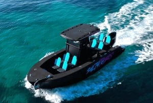 Charter-Tour: Mit dem Boot in der Bucht von Palma mit Schnorcheln und Paddelsurfen