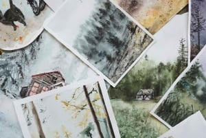 Sip & Paint i hjärtat av Palmas gamla stadskärna