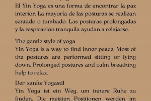 Yin Yoga Class in Ses Salines