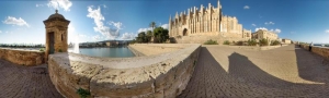 City walls panorama - Palma