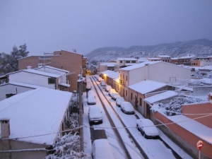 Snow in Alaró - Feb 2012