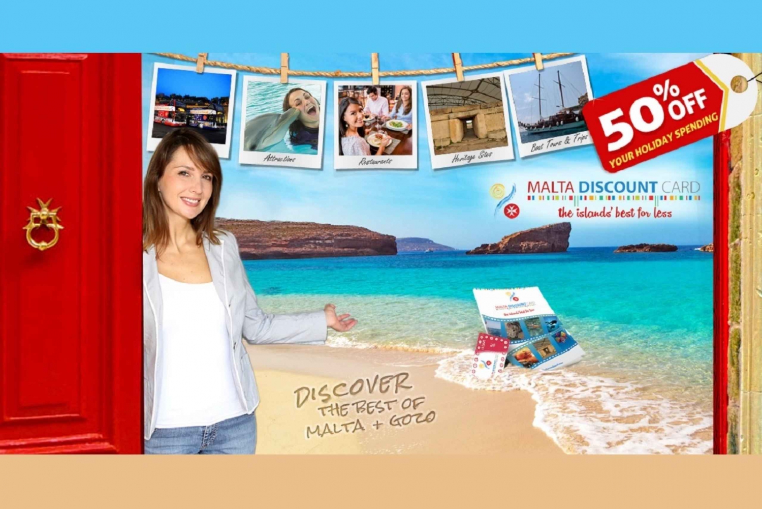 10-Day Malta Discount Card: 50% Off Top Attractions