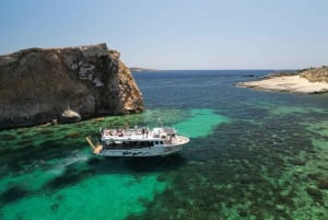 Comino Blue Lagoon & Crystal Lagoon - 3 Bay Cruise