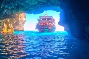 Залив Меллиха: экскурсия на лодке по Мальте, Гозо и Комино с остановкой для купания