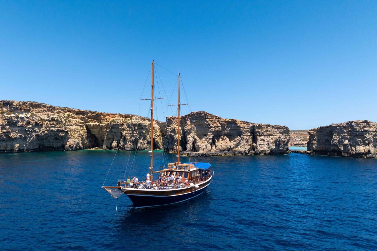 All inclusive Gullet Cruise to Gozo & the Blue Lagoon (CMO)