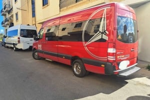 Valletta: Transport med privat sjåfør