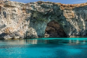 From Sliema/Bugibba: Best of Gozo and Comino Catamaran Tour