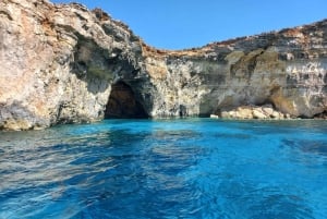 Lagoa Azul: incrível passeio de barco por Comino e Gozo