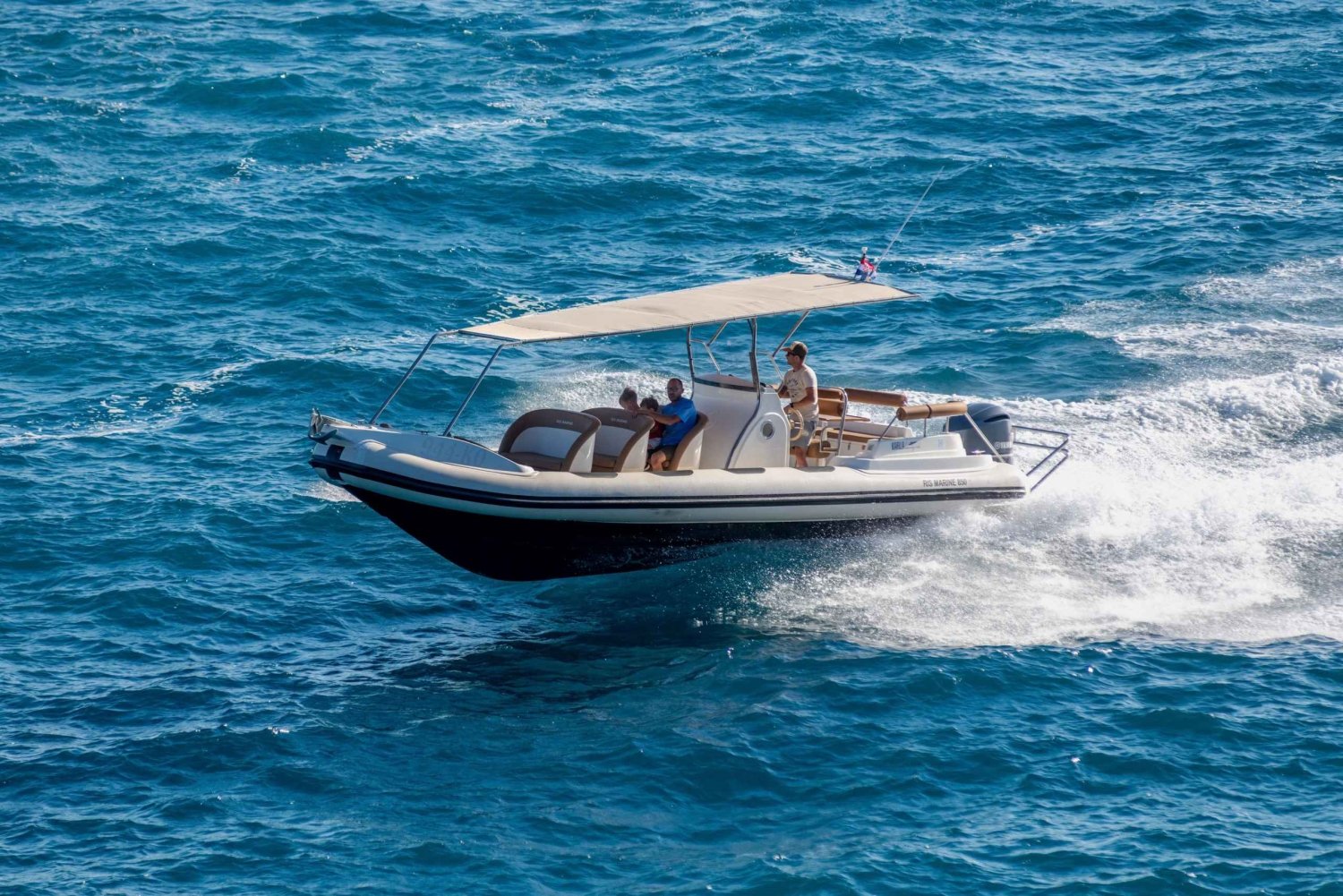 Blå lagunen och 3 öar Speedboat Tour Privat tur