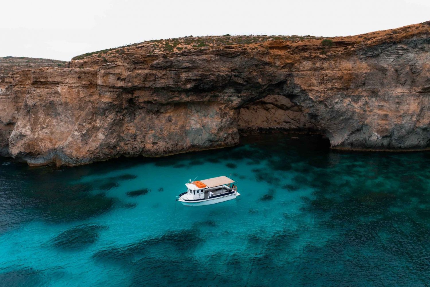 Sininen laguuni, rannat ja lahdet Cominon ja Maltan retki