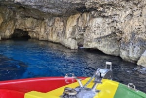 بلو لاغون: كومينو وكريستال لاغون، قارب سريع خاص في مالطا