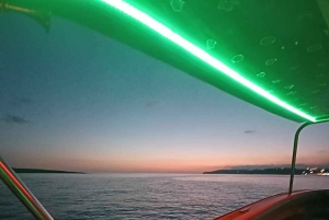 بلو لاغون مالطا، البحيرة الكريستالية، الكهوف، القارب السريع الخاص