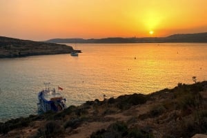 Bugibba: Blue Lagoon & Gozo Sunset Cruise