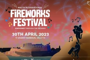 Bugibba: Malta Fireworks Festival Cruise