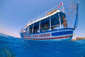 Bugibba: cruzeiro panorâmico ao pôr do sol com parada para mergulho na lagoa azul