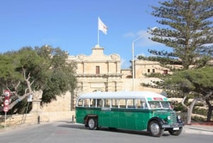 Malta: 5 timmars matupplevelse med vintagebuss – Mdina, Mosta och mer