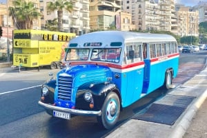 Malta: 5 timmars matupplevelse med vintagebuss – Mdina, Mosta och mer
