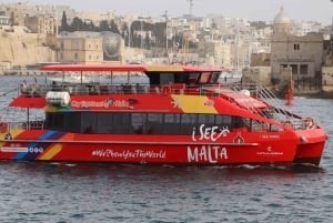 Fahrt mit der Küstenfähre zur Blauen Lagune (Insel Comino)