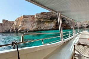 Comino Blue Lagoon & Crystal Lagoon - 3 Bay Cruise