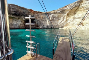 Comino Blue Lagoon & Crystal Lagoon - 3 Bay Cruise