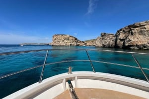 Lagon bleu et lagon de cristal de Comino - Croisière de 3 baies