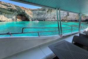 بحيرة كومينو الزرقاء وبحيرة كريستال - رحلة بحرية في 3 خلجان