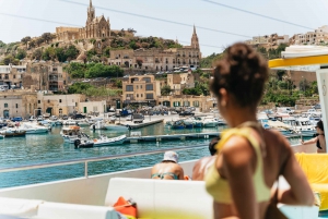 Comino: Blue Lagoon, Crystal Lagoon, and Seacaves Tour