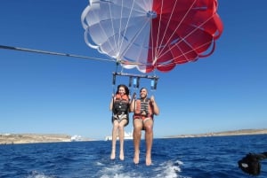 Comino: Blue Lagoon Parasailing Experience