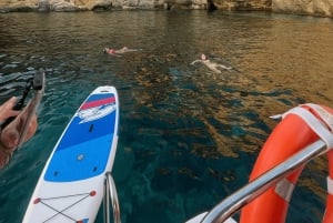 Comino: Blue Lagoon, Crystal Lagoon en Sea Caves rondvaart