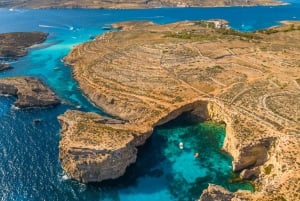 Comino: Boat cruise to Blue Lagoon, Crystal Lagoon and Caves