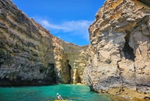 Comino: Crystal & Blue Lagoon, grotten, privé speedboot Malta