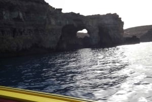 Comino: Crystal & Blue Lagoon, grotten, privé speedboot Malta