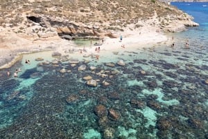 Comino: Crystal & Blue Lagoon, grotten, privé speedboot Malta