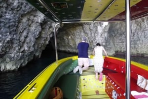 Comino: Crystal & Blue Lagoon, grotten, privé speedboot Malta