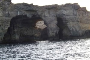 Błękitna Laguna: Comino i Kryształowa Laguna Prywatna łódź motorowa Malta
