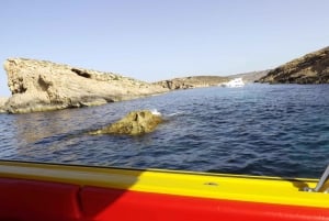 Błękitna Laguna: Comino i Kryształowa Laguna Prywatna łódź motorowa Malta