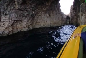 Comino:Crystal & Blue Lagoon,Caves, Private Speedboat Malta