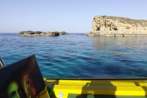 Blue Lagoon Malta: Crystal Lagoon, & Caves Private Speedboat