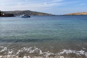 Comino eiland: Grotten & snorkelen